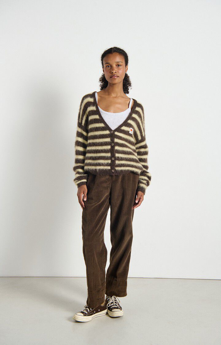 American Vintage, Nenybay Cardigan,Striped Soya Root