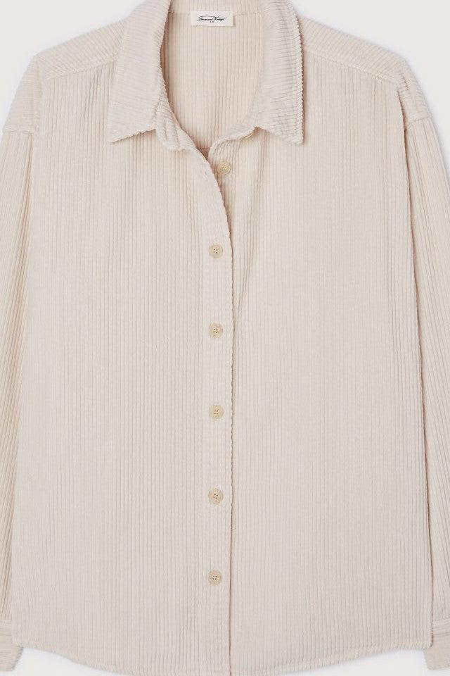 American vintage, Women's shirt Padow, Ecru vintage