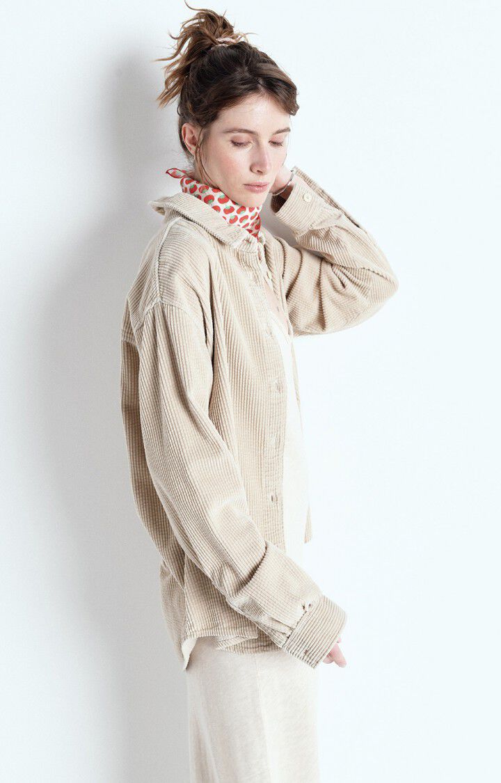 American vintage, Women's shirt Padow, Ecru vintage
