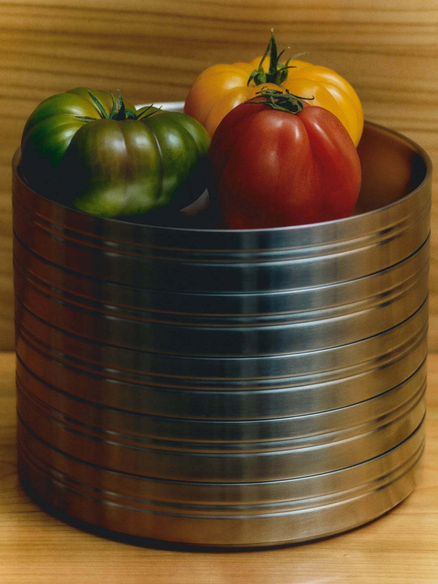 Service Projects, Stainless Steel Pasta Plate / Set of 2
