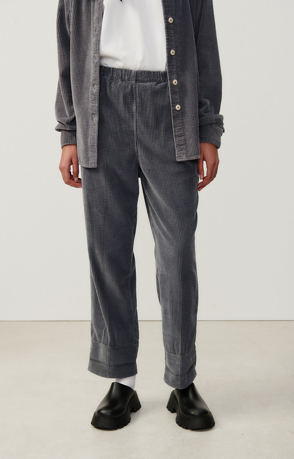 American Vintage, Women's trousers Padow, Vintage Carbon