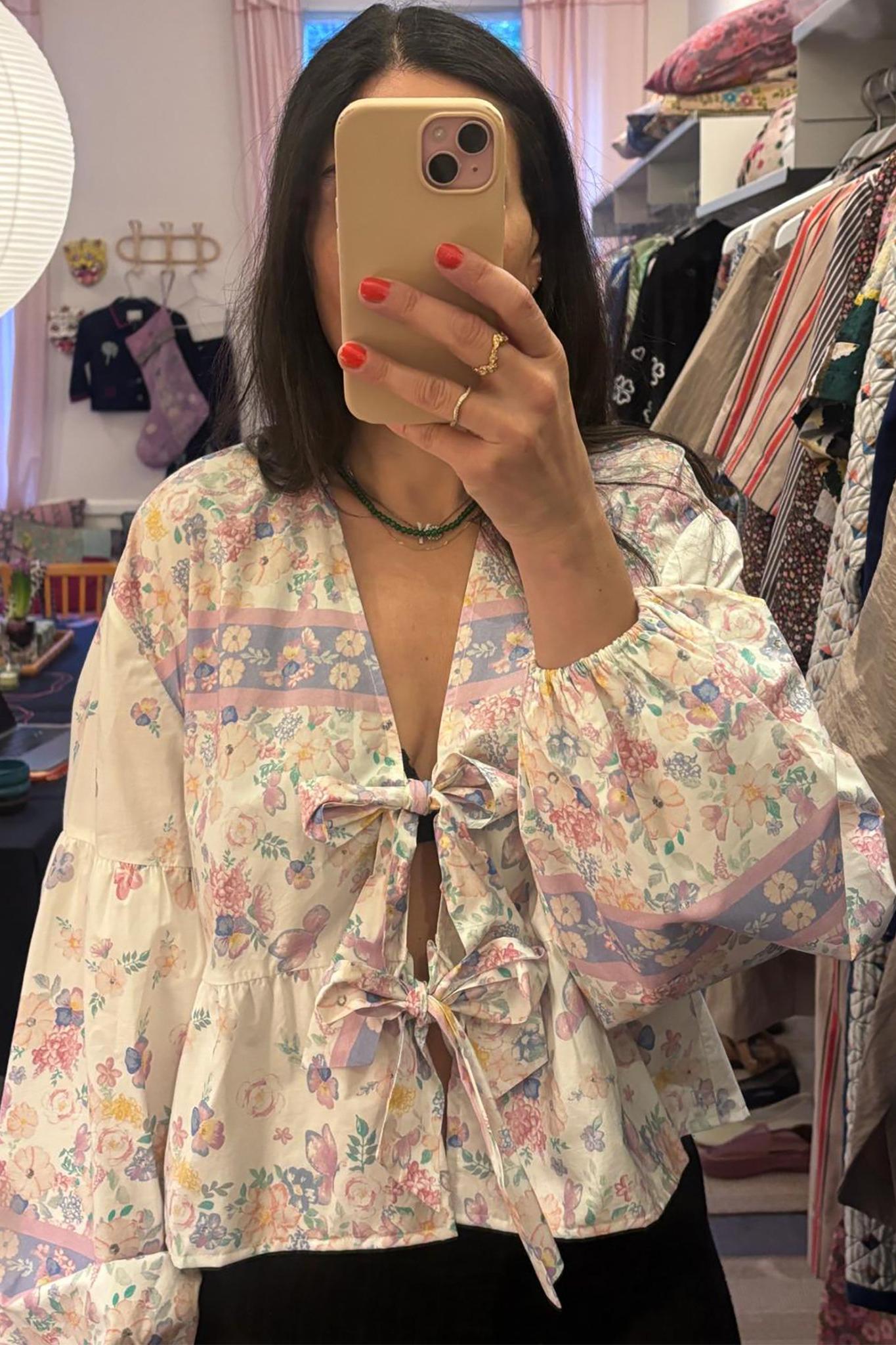 Sissel Edelbo, Pastel Top, Pastel Florals