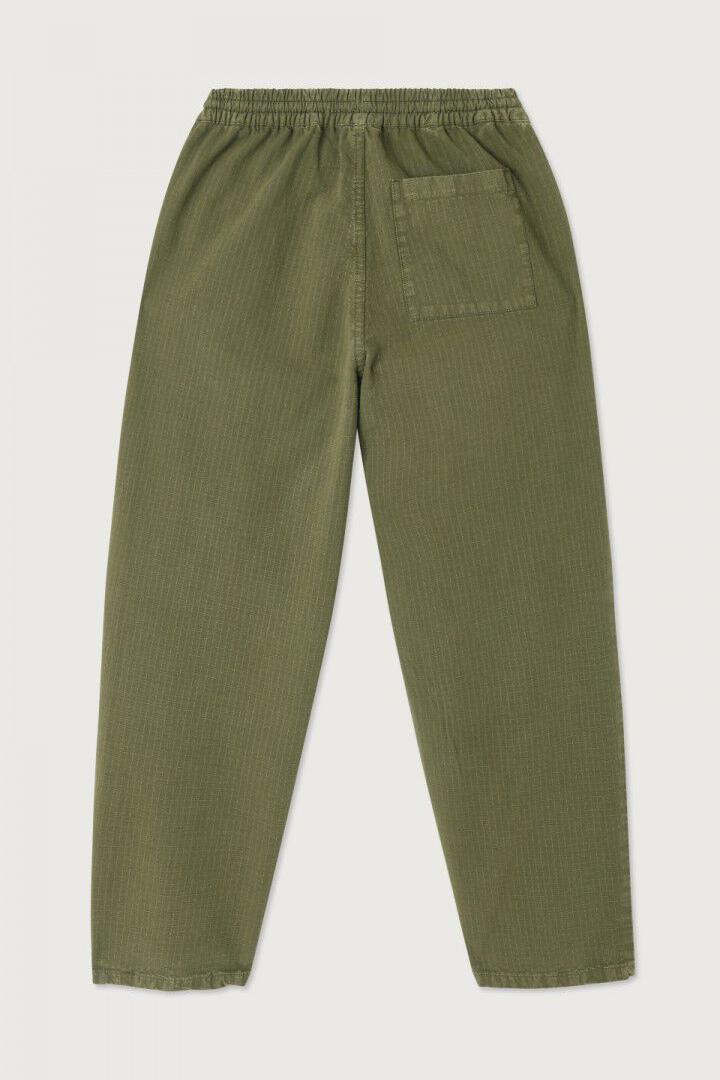 American Vintage, Women's trousers Rygybay, KHAKI
