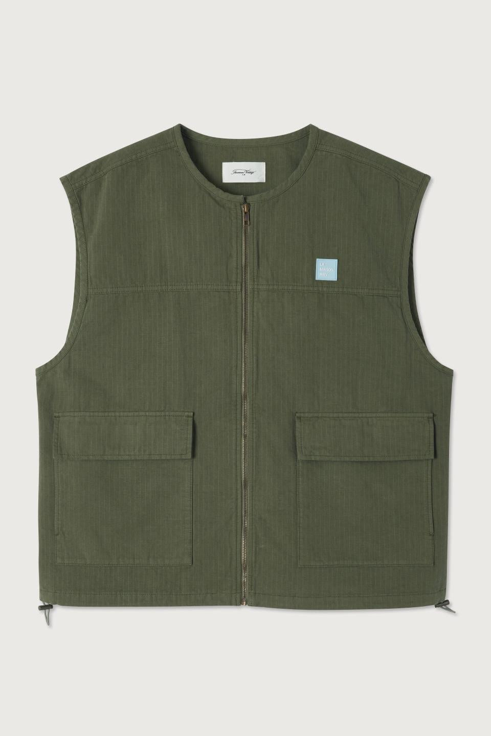 American Vintage, Rygybay Vest, KHAKI