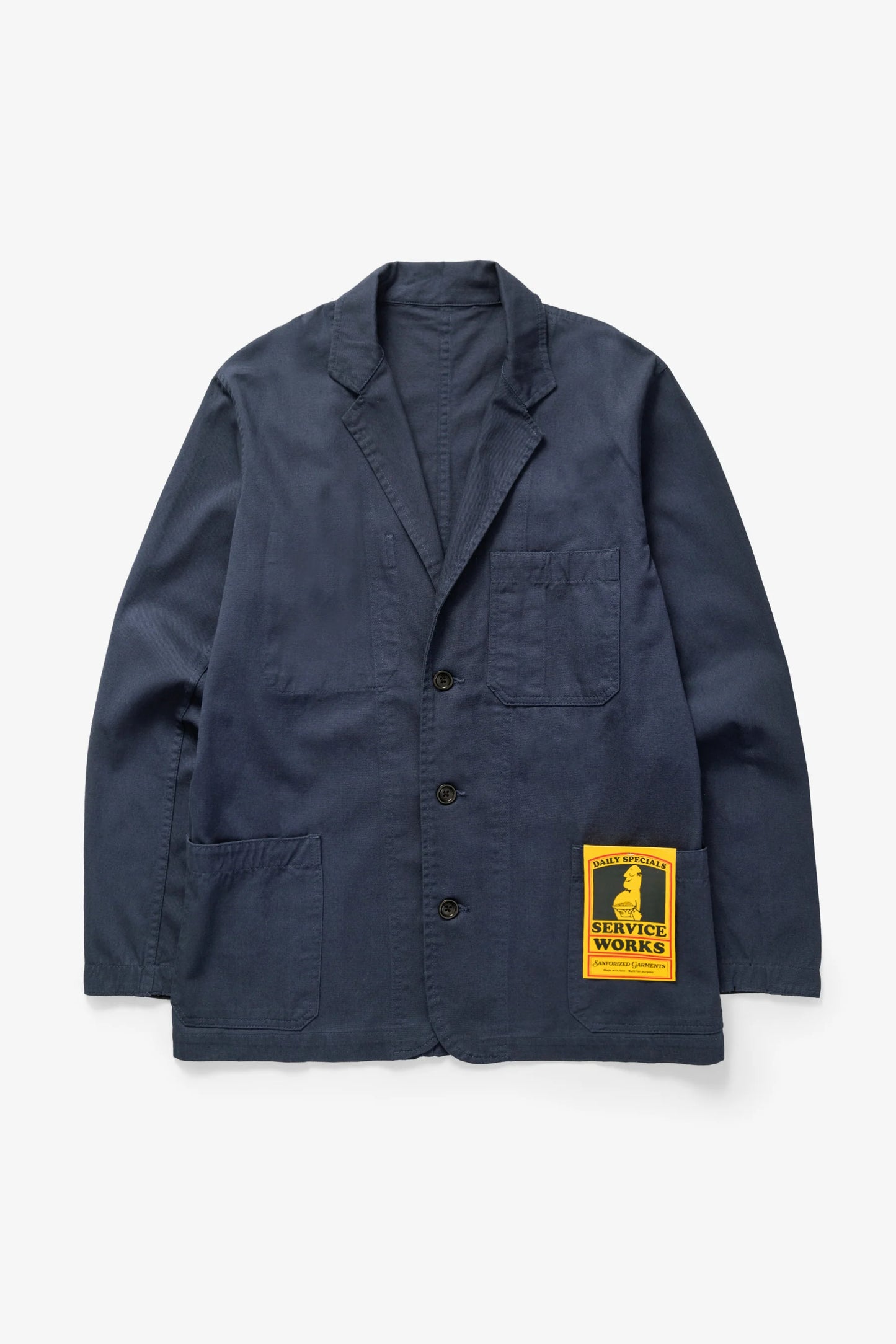 Service Works, Drill Server Suit Jacket, Navy