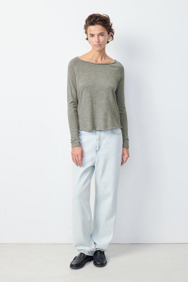 American Vintage, SONOMA L/S T-shirt, Heather Grey