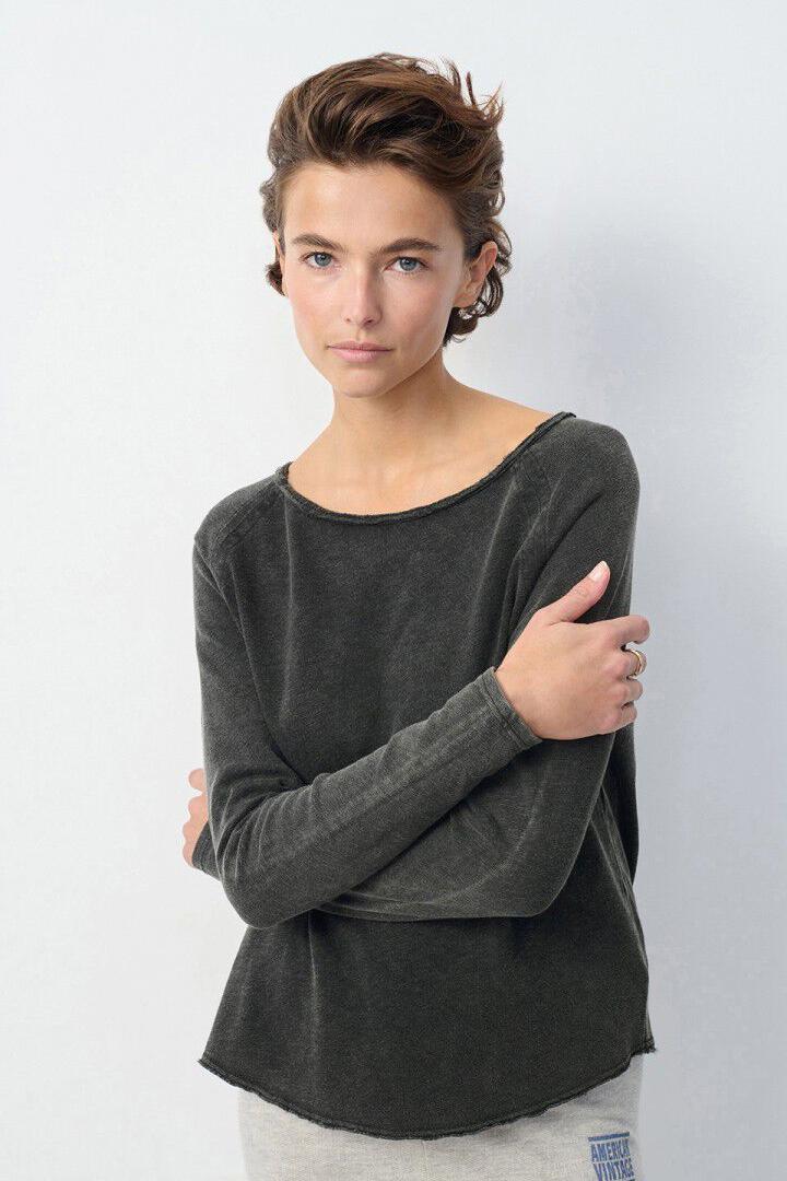 American Vintage, SONOMA L/S T-shirt, Vintage Black