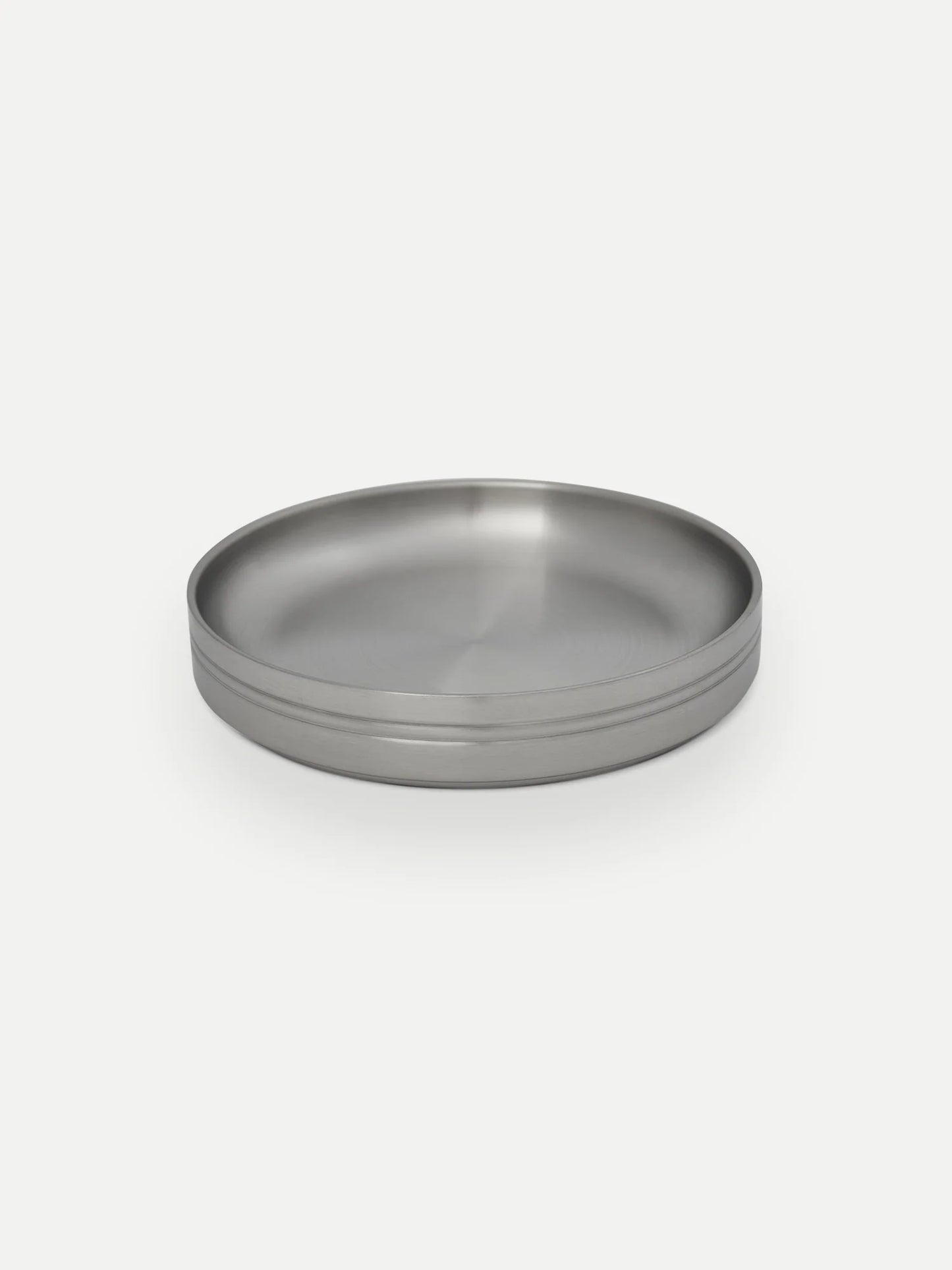 Service Projects, Stainless Steel Pasta Plate / Set of 2