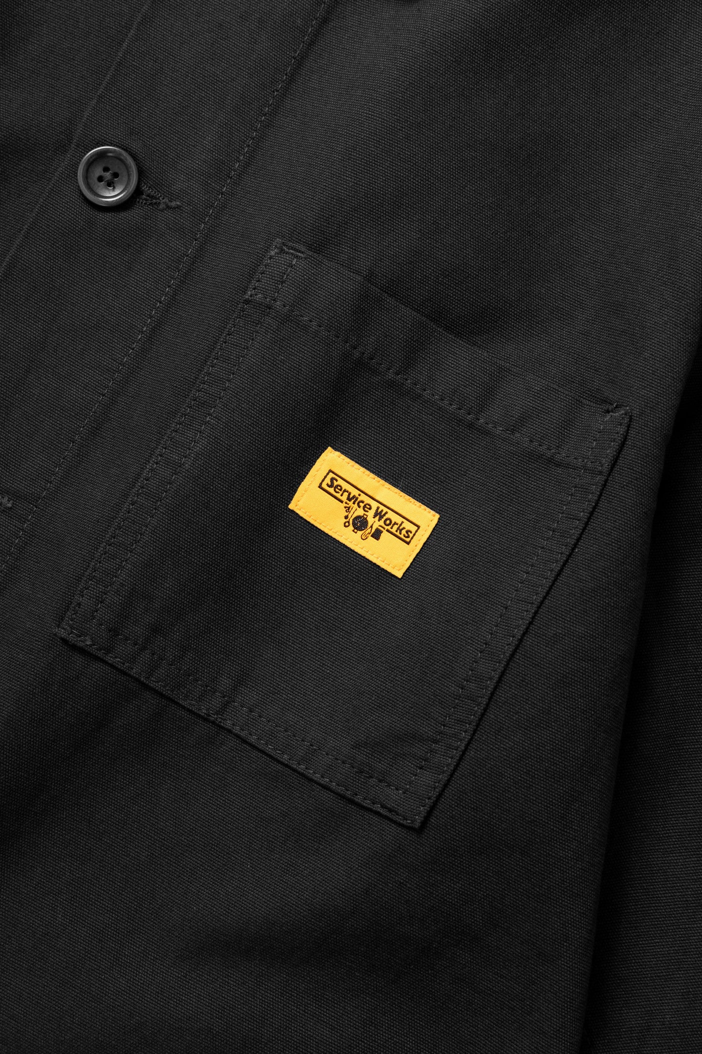 Service Works, Classic Chore Shirt, Black