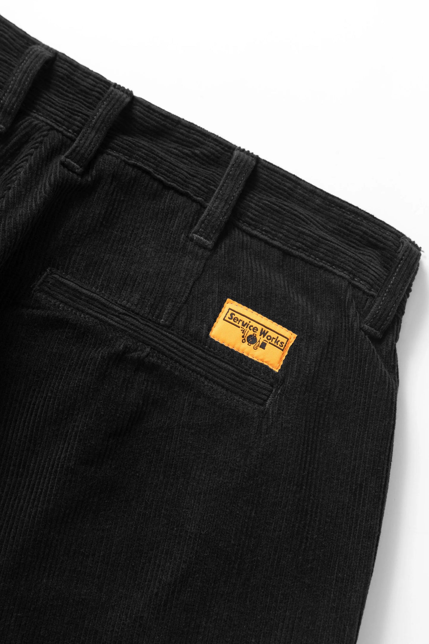 Service Works, Corduroy Part Timer Pants, Black