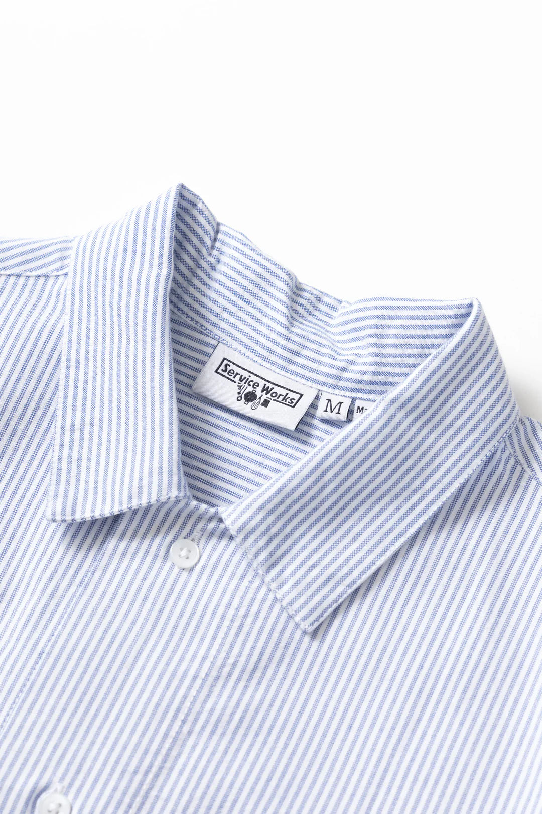 Service Works, Waiter Shirt, Oxford Blue Stripe