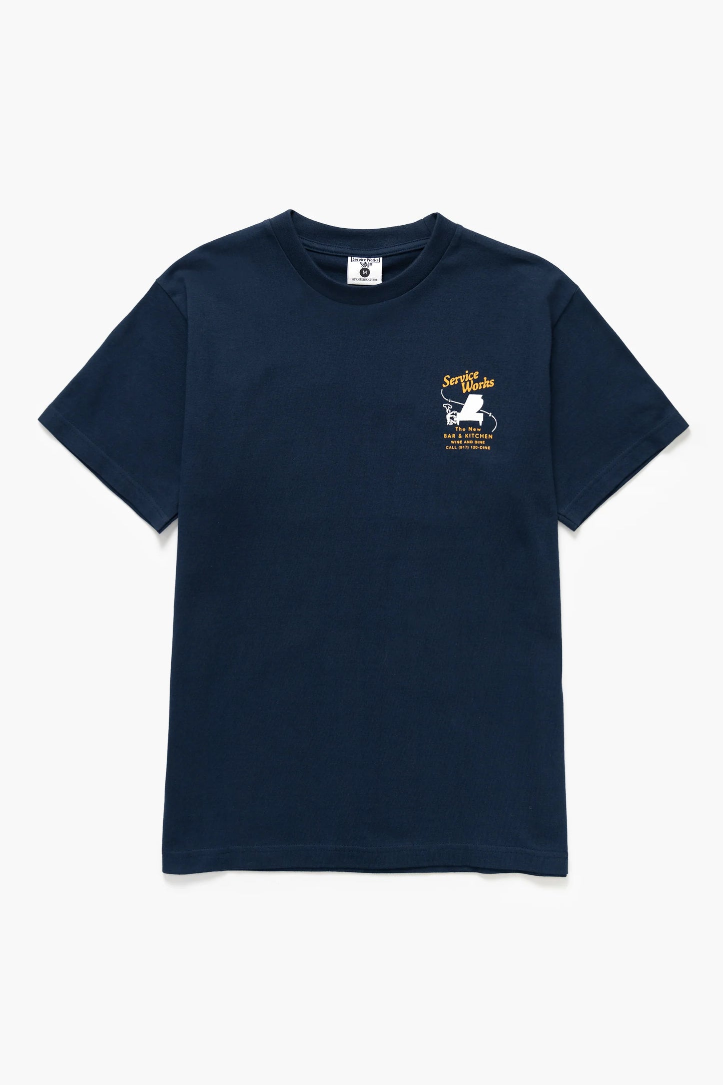 Service Works, Bar & Kitchen Tee, Navy