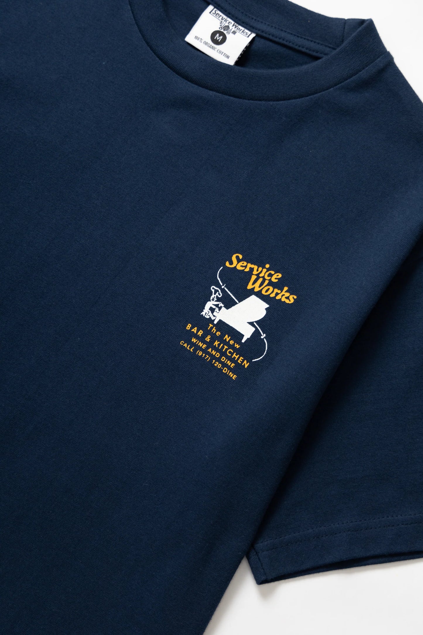 Service Works, Bar & Kitchen Tee, Navy