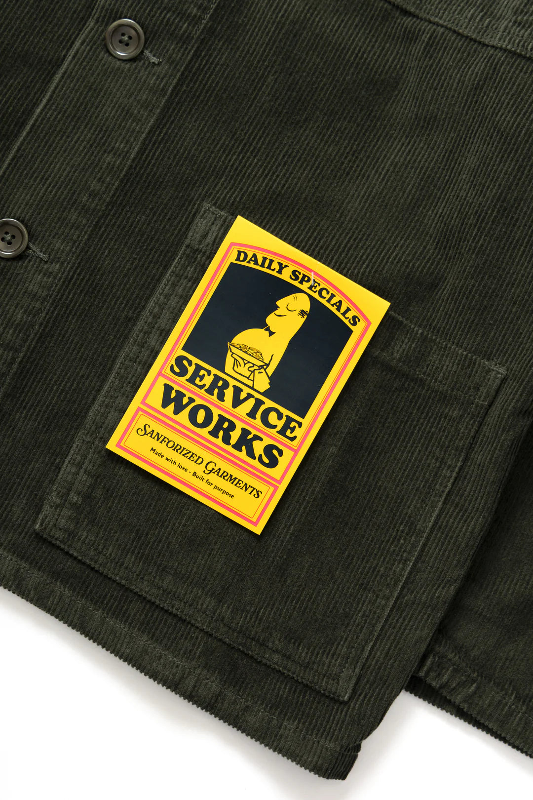 Service Works, Corduroy Chore Shirt, Coppice