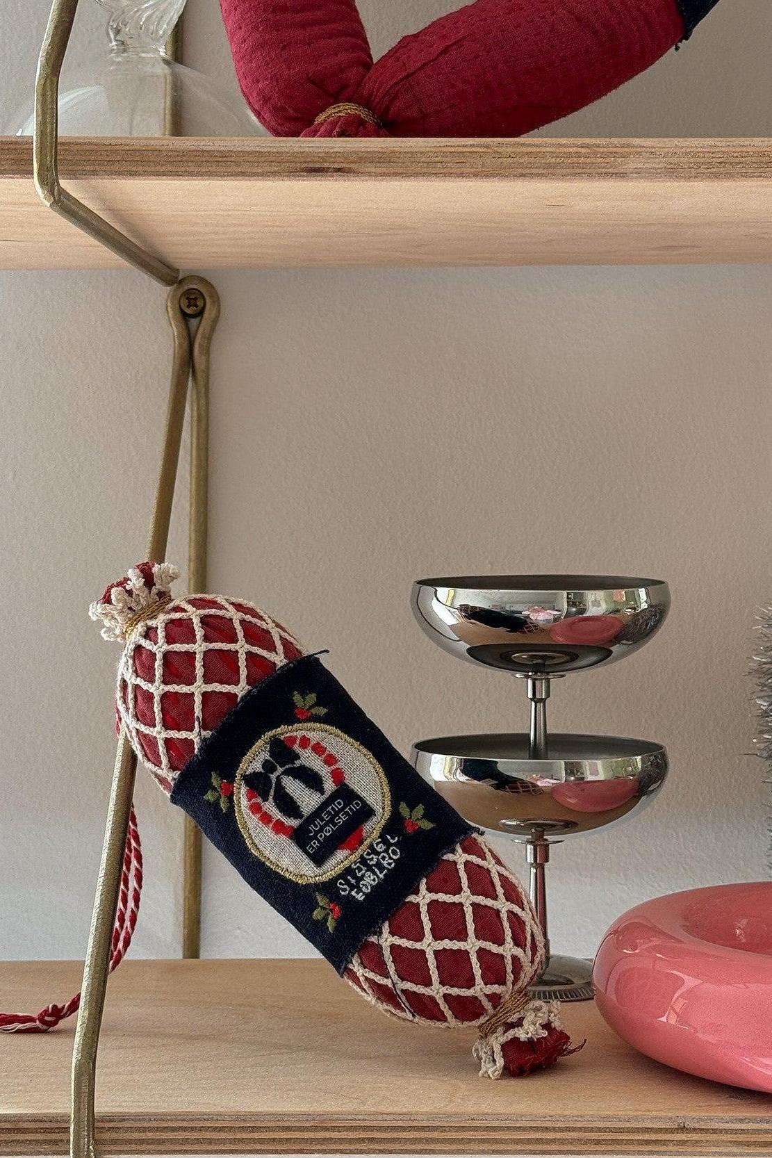 Sissel Edelbo Sausage Ornament Red