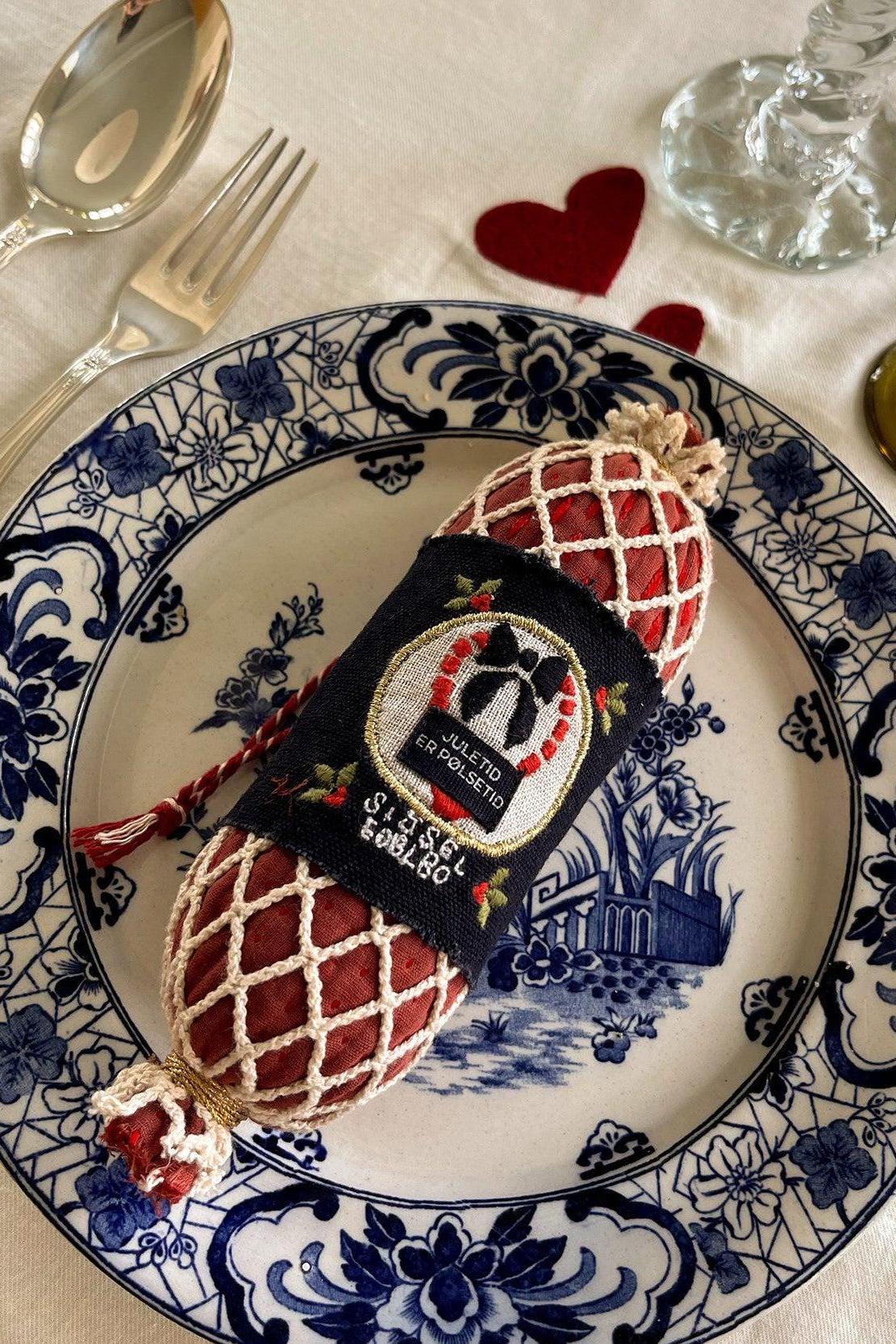 Sissel Edelbo Sausage Ornament Red