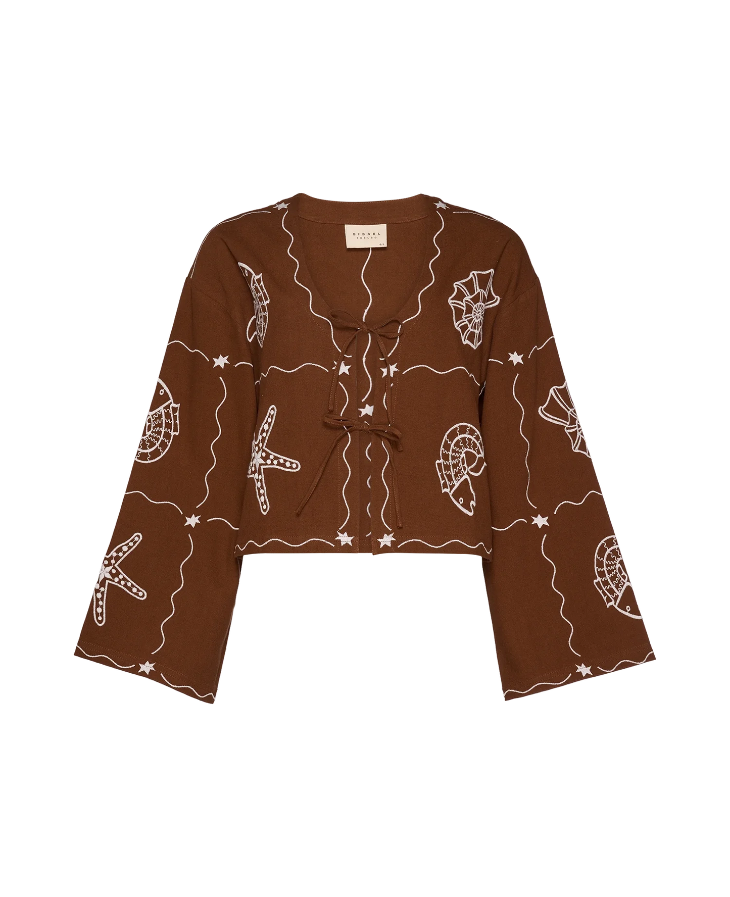 Sissel Edelbo, Seashell Top, Soft Brown