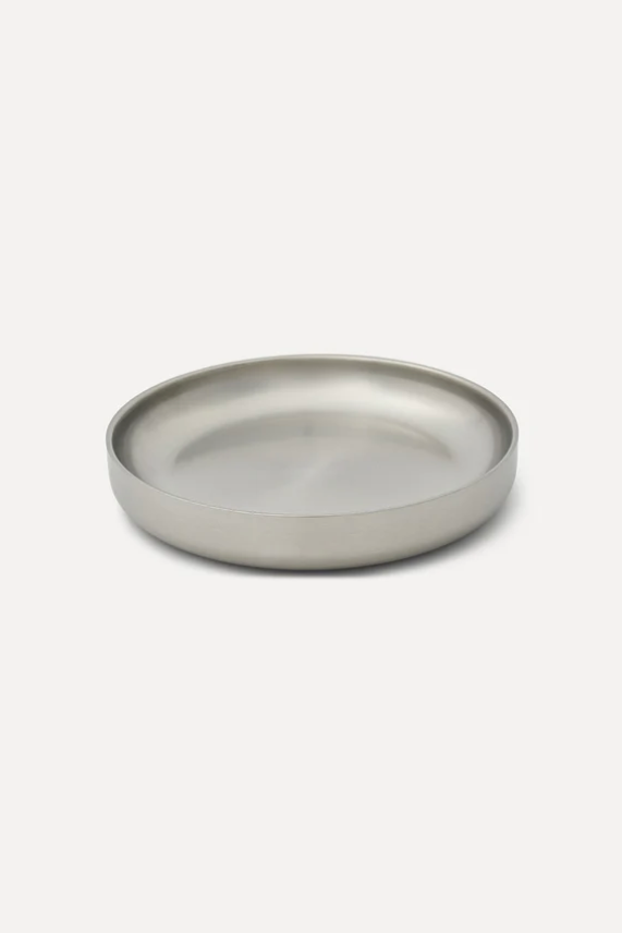 Service Projects, Stainless Steel Pasta Plate / Set of 2