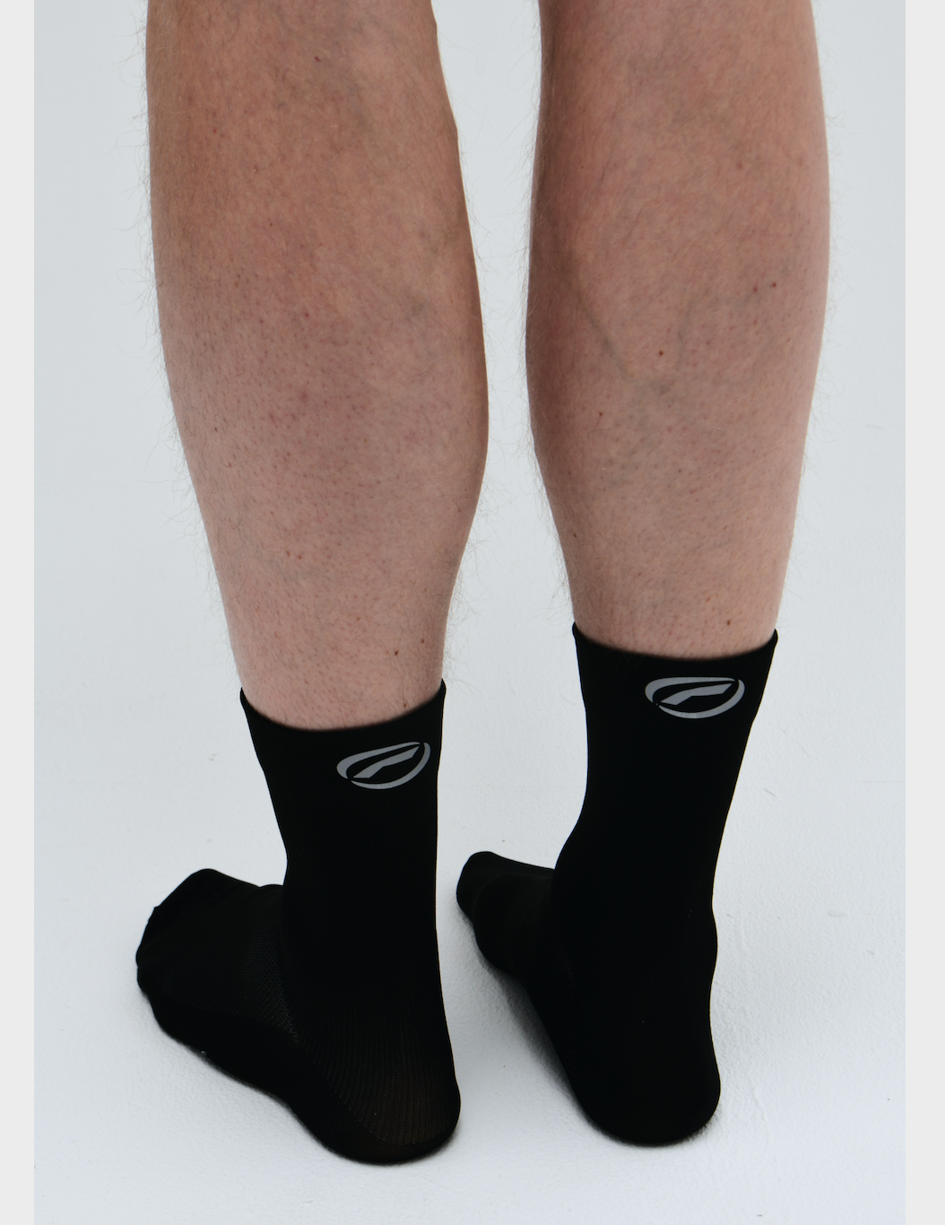 Optimistic Runners, Symbol High Socks, Black