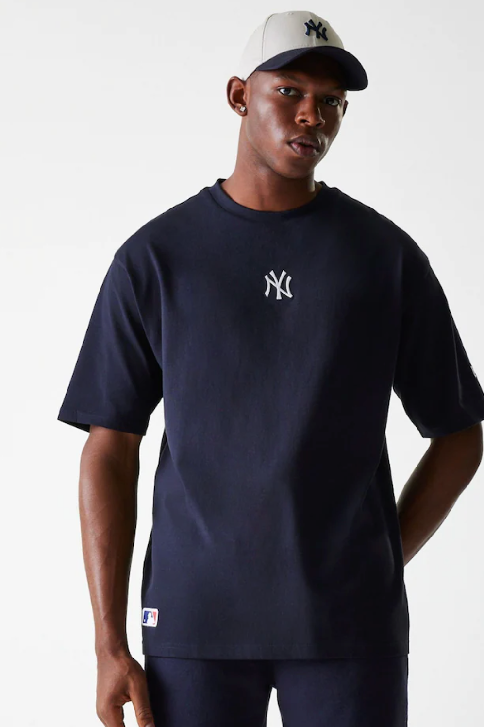 New Era, New York Yankees Oversized T-shirt, Navy