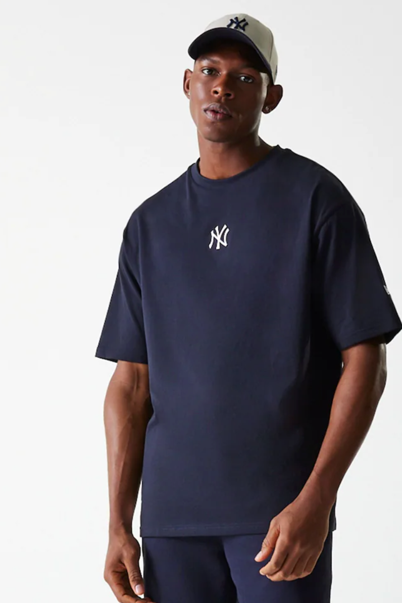 New Era, New York Yankees Oversized T-shirt, Navy