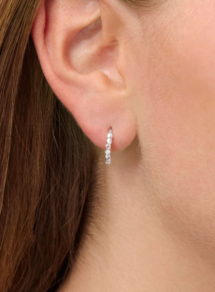Jane Kønig, Bead Twist Ørering, Sølv
