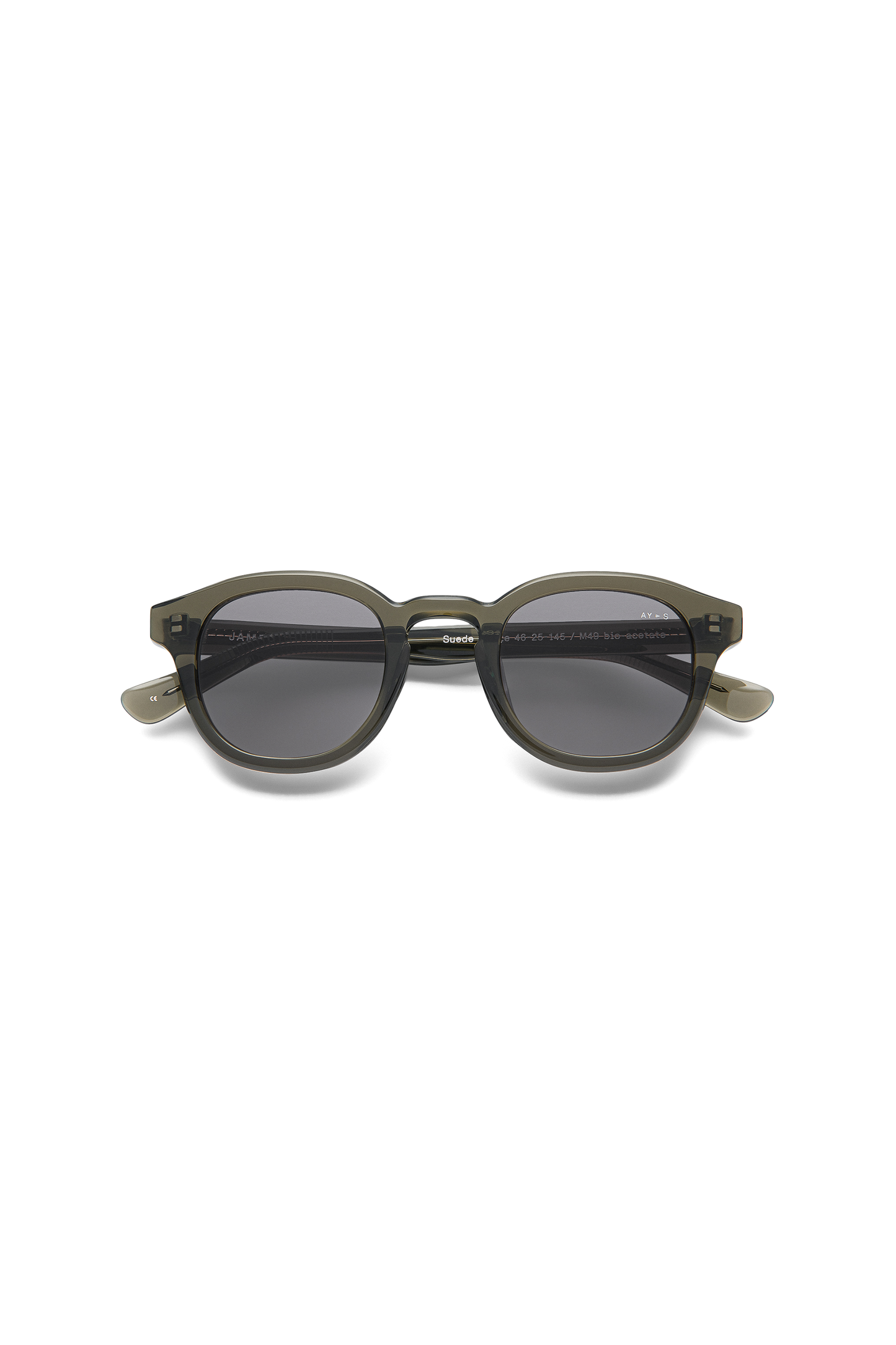 AY STUDIOS, SUEDE, Transparent Green
