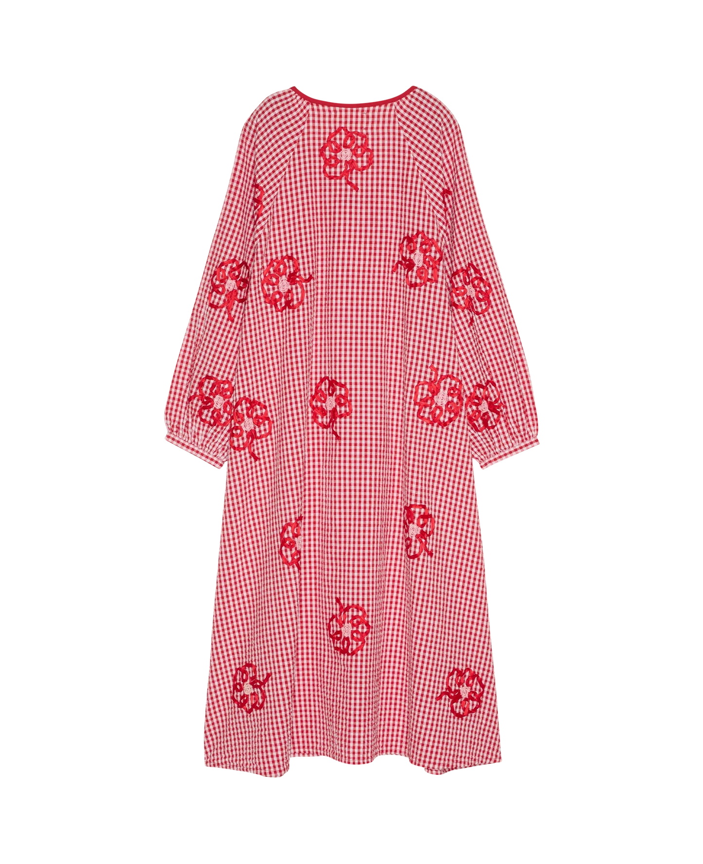 Sissel Edelbo, SUNNY DRESS, RED CHECKS