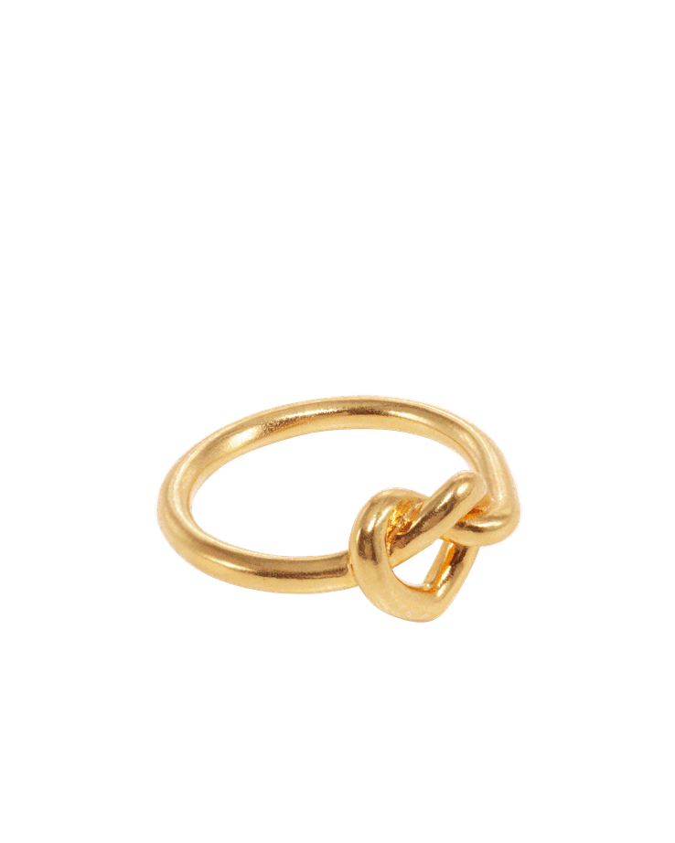 Jane Kønig, Tied Heart Ring, Guld