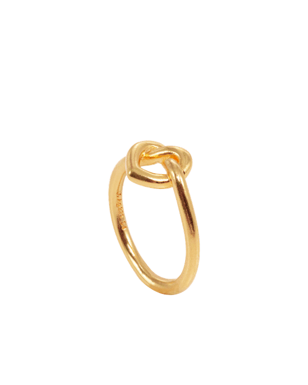 Jane Kønig, Tied Heart Ring, Guld