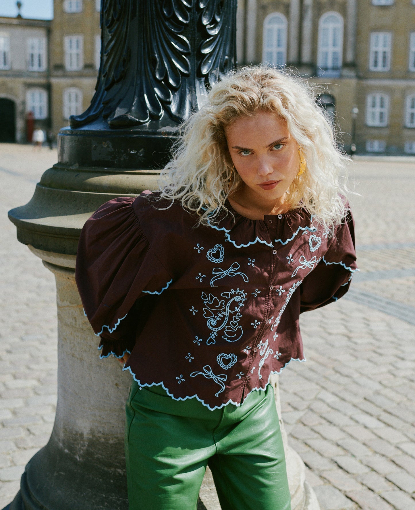 Sissel Edelbo, Tone Shirt, Wine