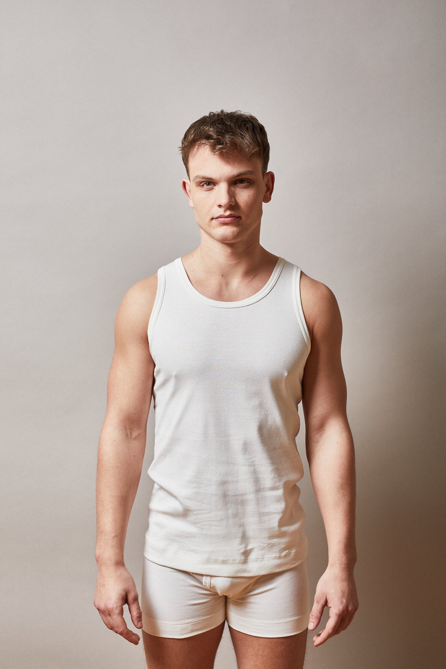 Victory Essentials, VE Brody Singlet 200 (2-Pack), Off White