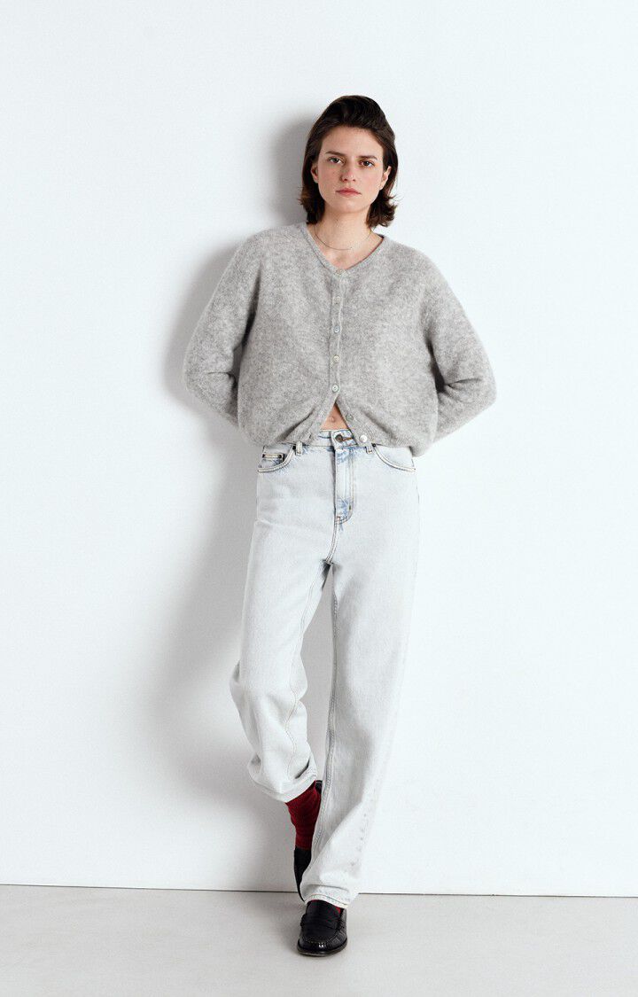 American Vintage, Women's cardigan Vitow, Light Grey