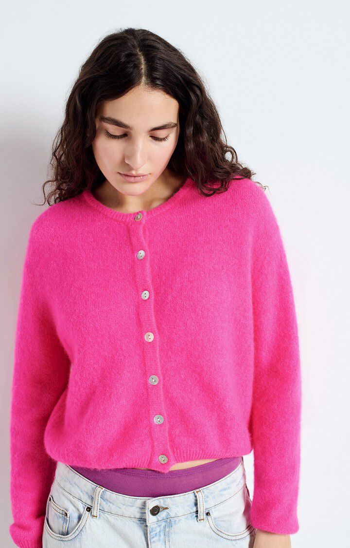 American Vintage, Vitow Cardigan, Pink Melange