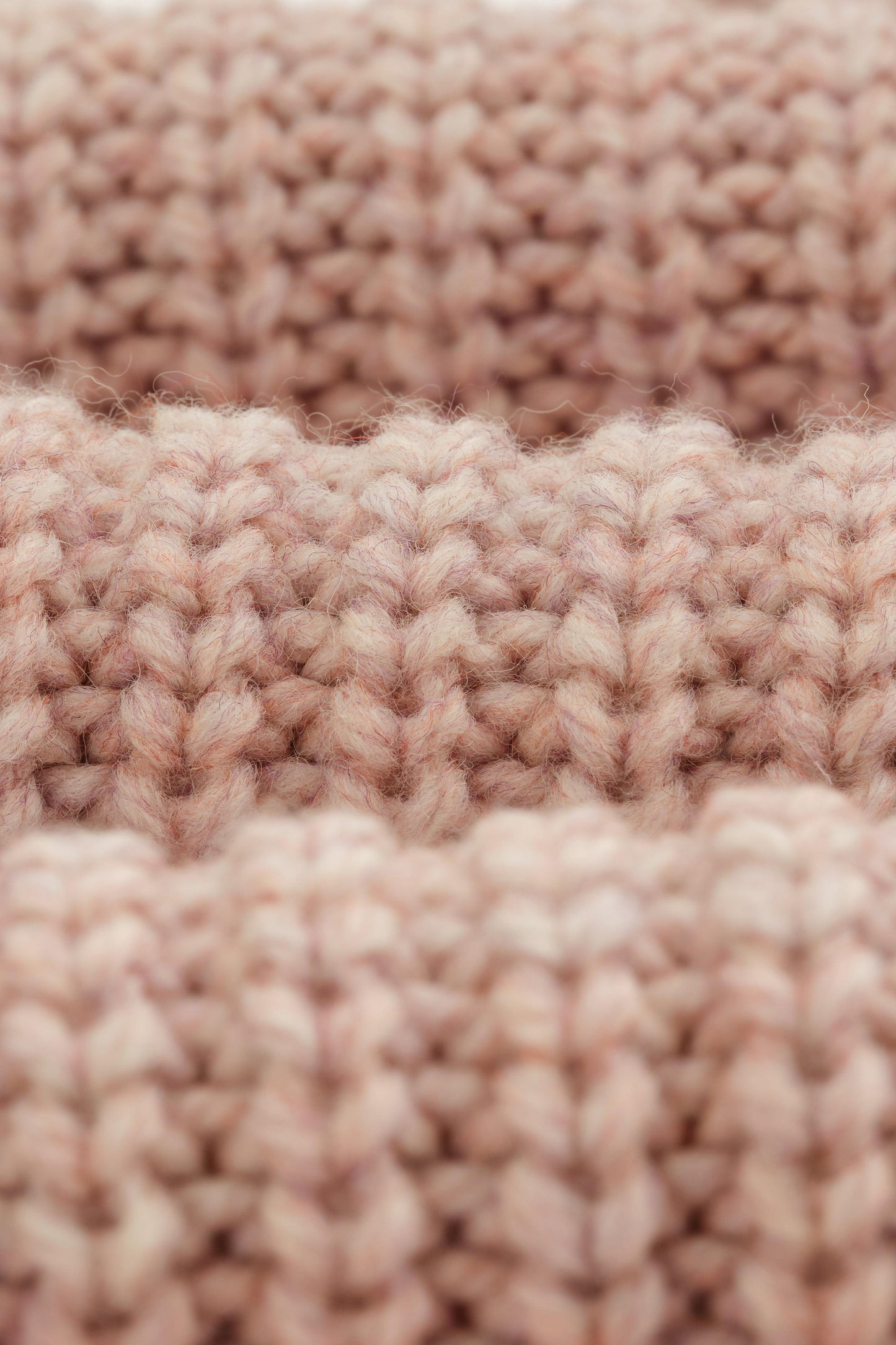 Wax London, WILDE CREW THICK KNIT, PINK