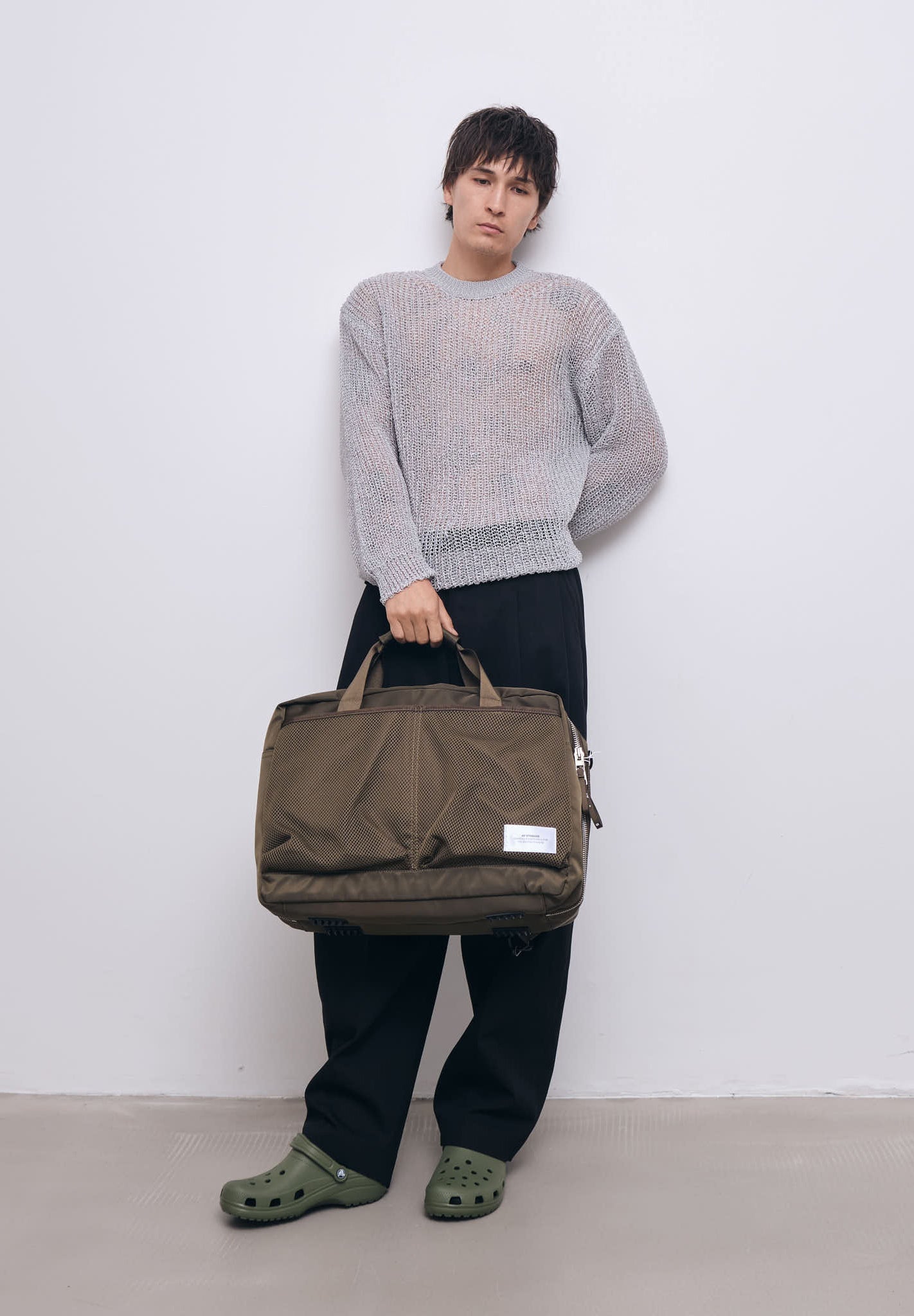 AY STUDIOS, Weekend Bag T23010, Army Green