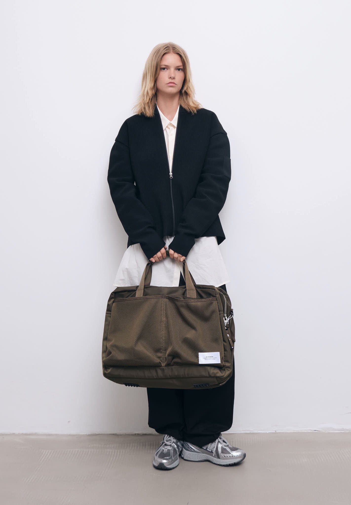 AY STUDIOS, Weekend Bag T23010, Army Green
