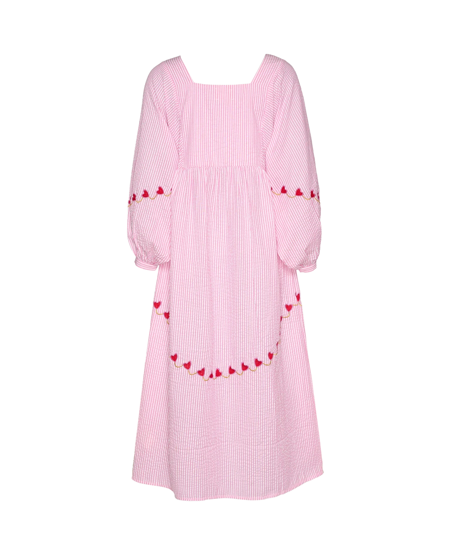 PRE ORDER - levering uge 21. Sissel Edelbo, Wenke Dress, Pink Stripes