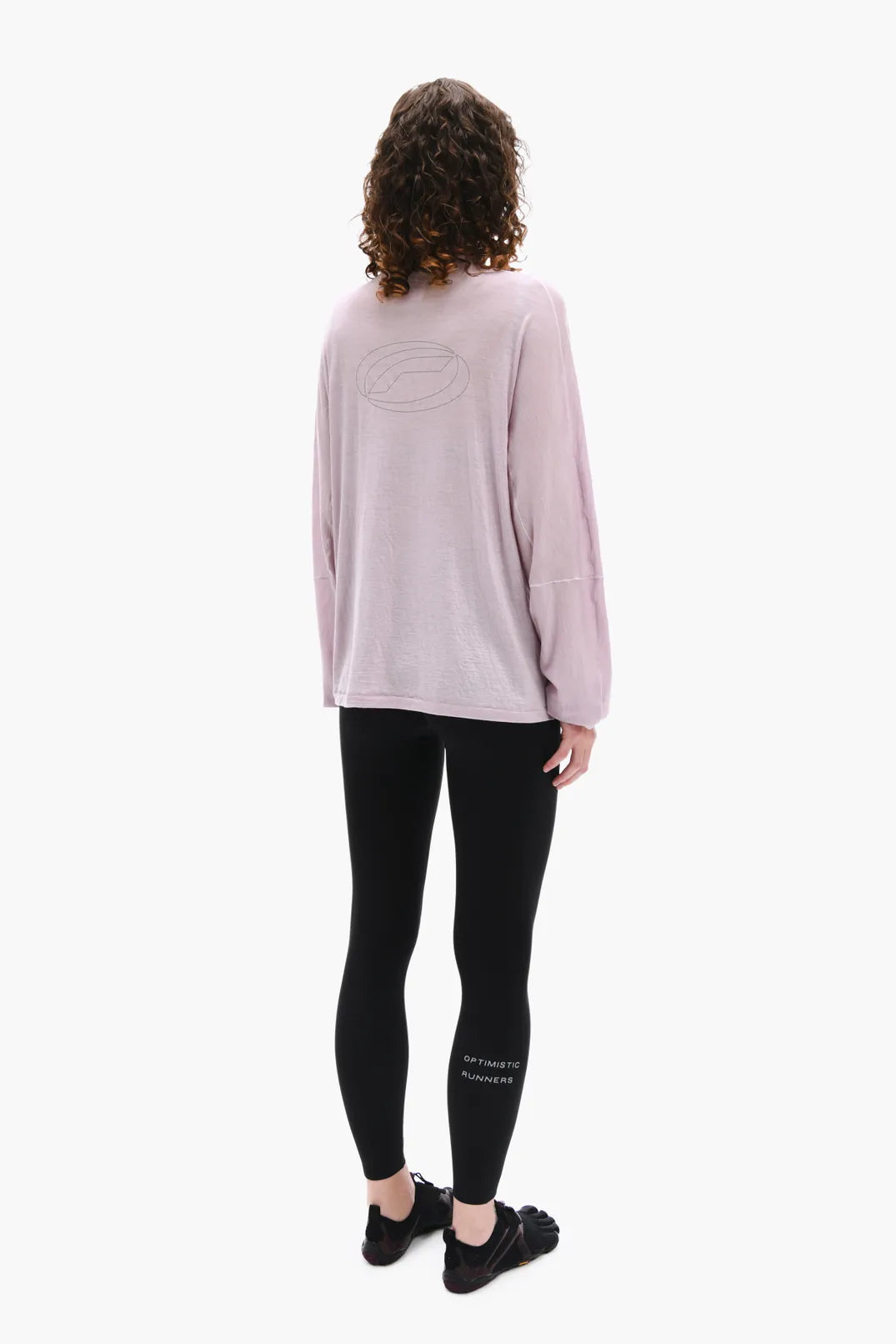 Optimistic Runners, OR Unisex Tights, Black