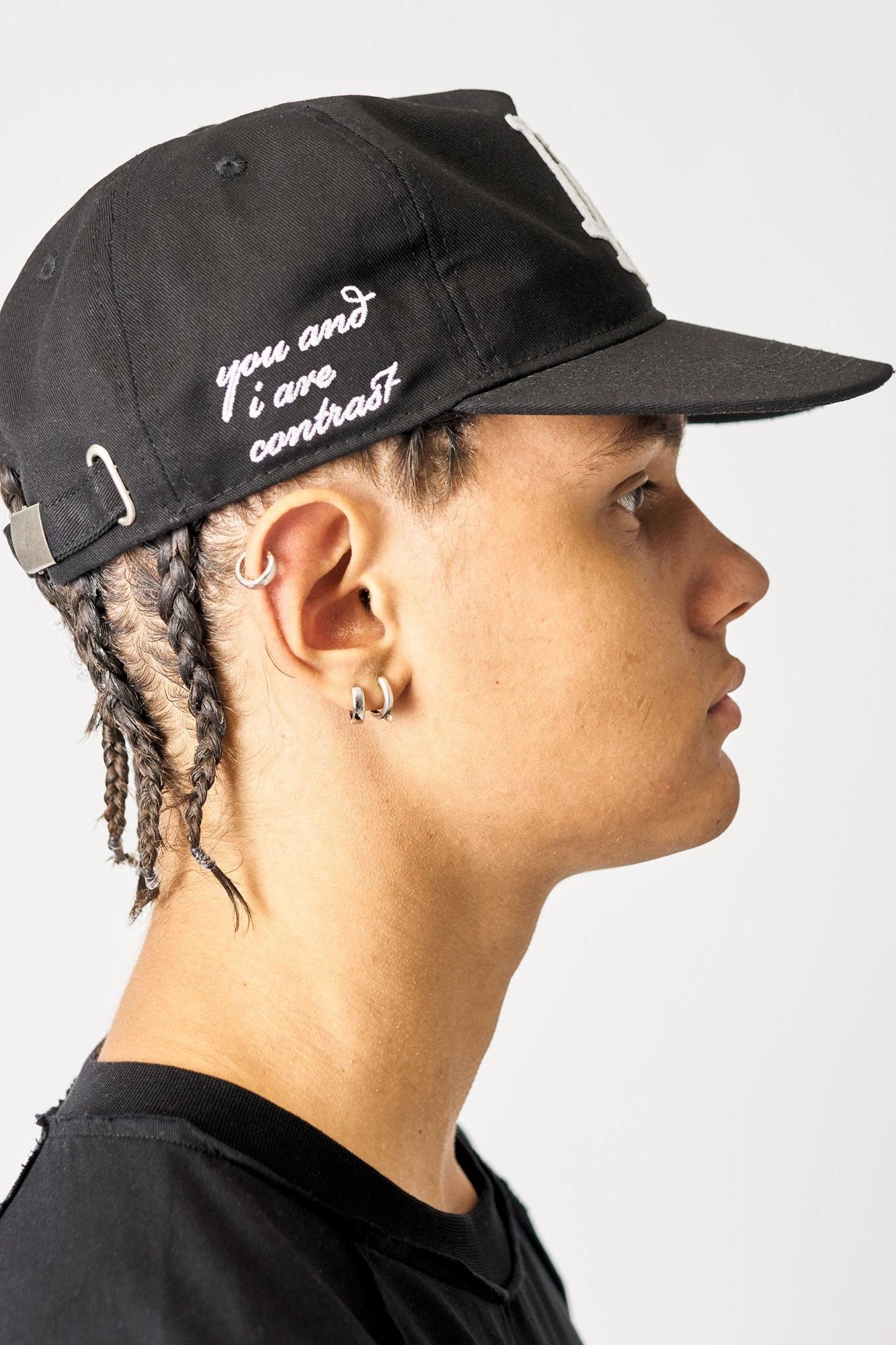 LAU LAU, Baseball Cap, Black
