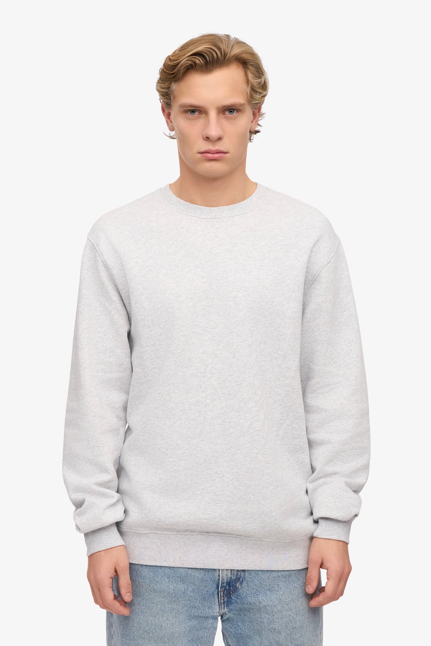 Colorful standard, Classic Organic Crew, Snow Melange