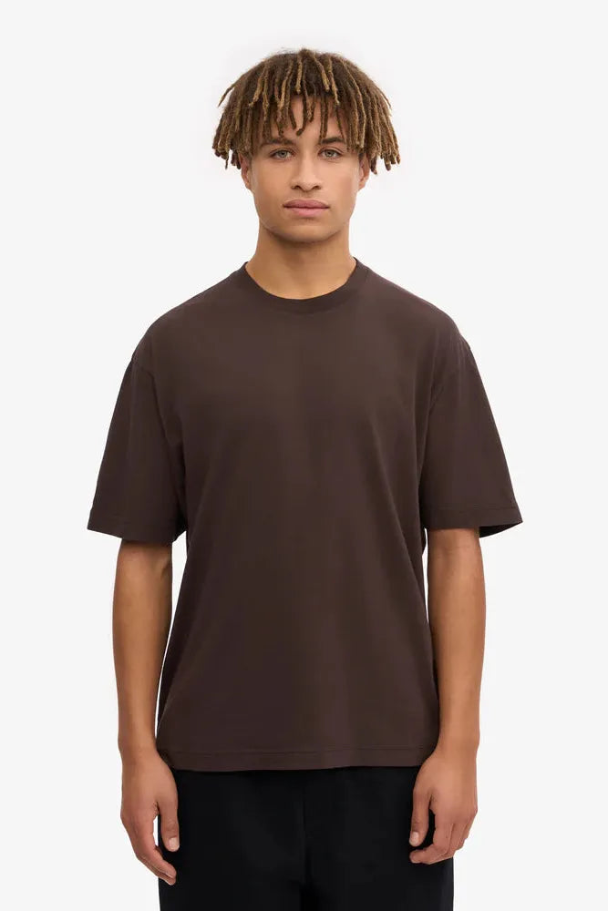 Colourful Standard, Oversized Organic T-Shirt, Coffee Brown
