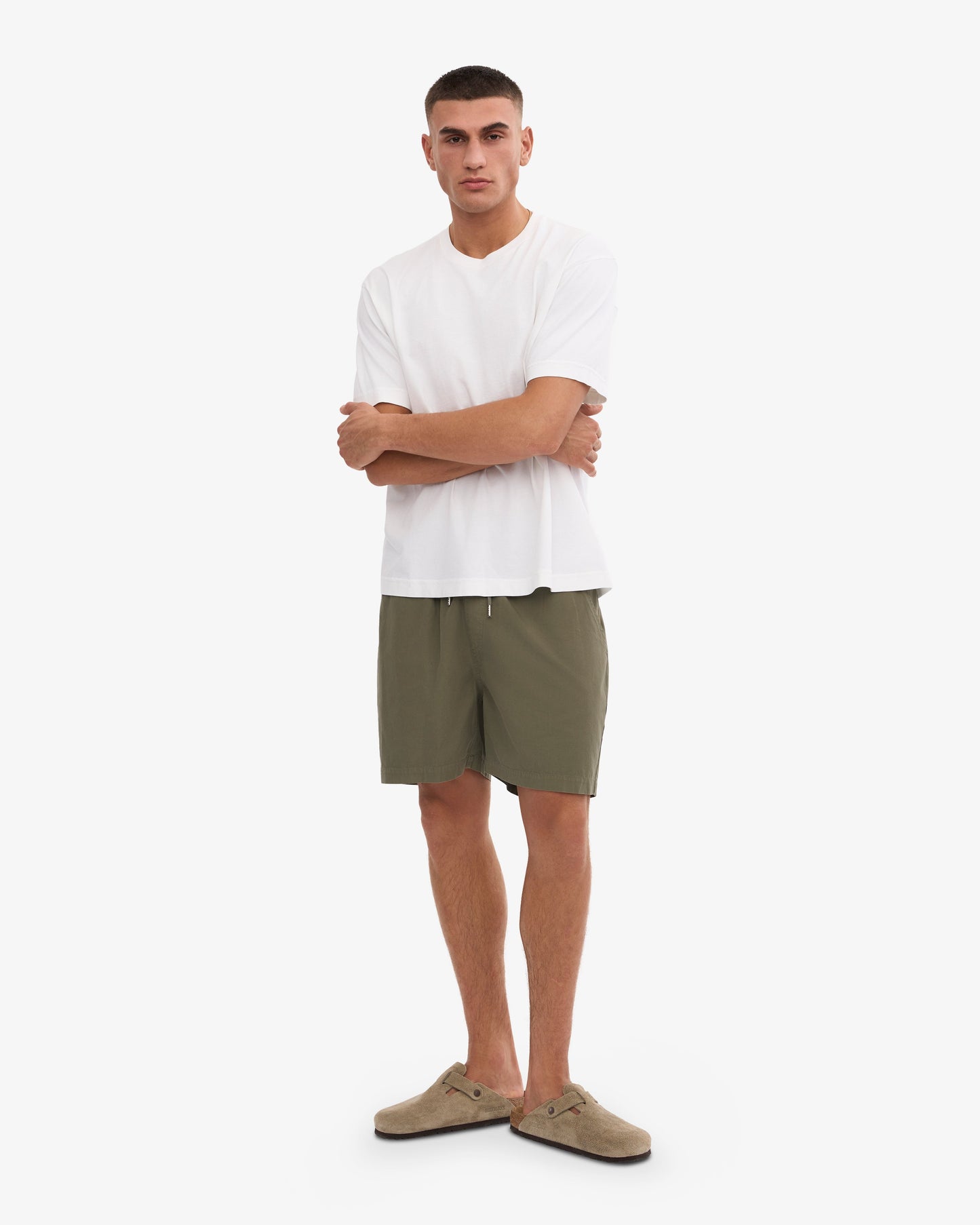 Colorful Standard, Organic Twill Shorts, Dusty Olive