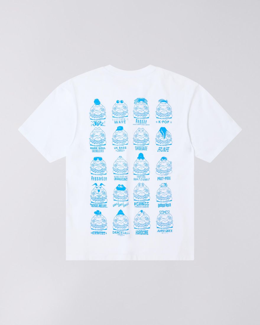 EDWIN, EMC Various T-Shirt, White