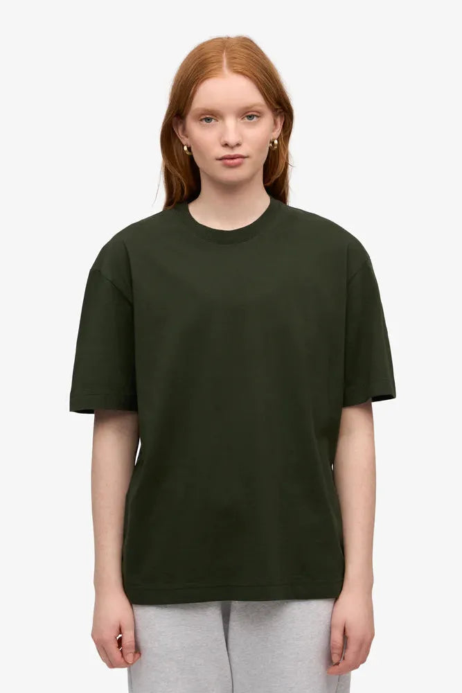 Colourful Standard, Oversized Organic T-Shirt, Hunter Green