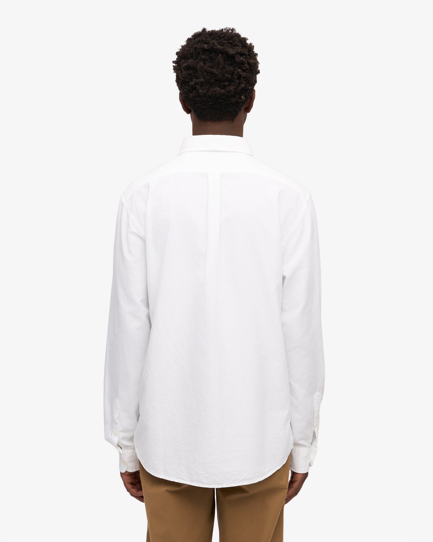 Colorful Standard, Organic Button Down Shirt, Optical White