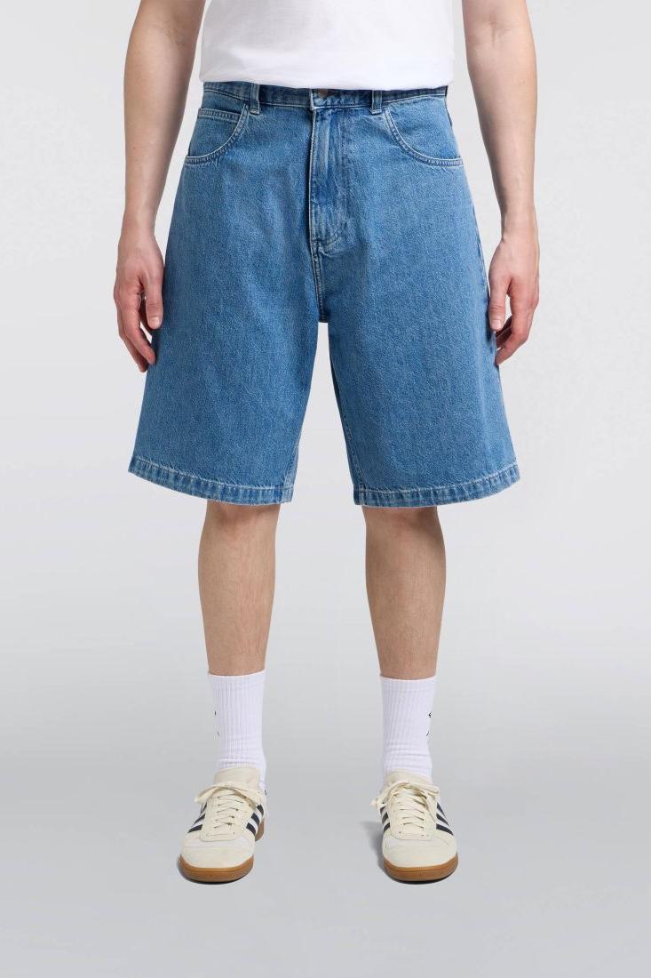 EDWIN, Worker Short, Light Stone Washed