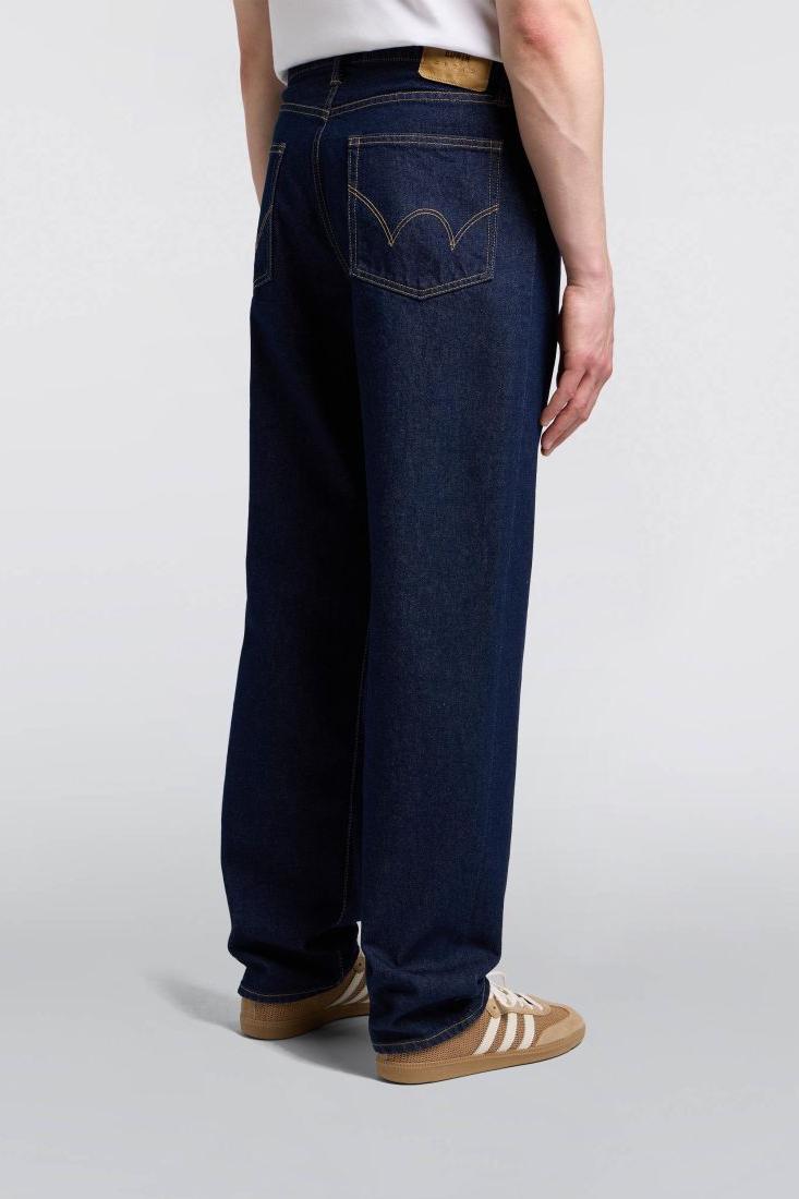 EDWIN, Loose Jeans, Blue Rinsed