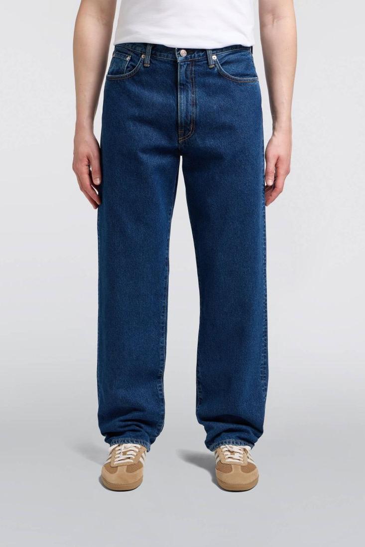 EDWIN, Loose Jeans, Blue Used