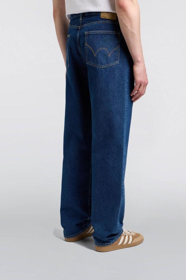 EDWIN, Loose Jeans, Blue Used